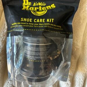 Dr. Martens Black and Yellow Shoe Care Kit